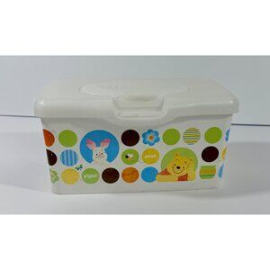 Huggies Baby Wipes Container Winnie The Pooh Piglet Eeyore Empty Plastic Storage